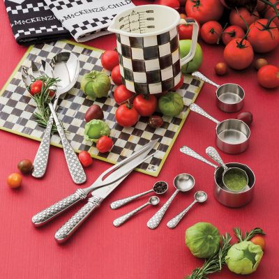 MacKenzie-Childs  Check Measuring Spoons