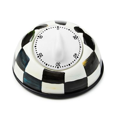 Courtly Check Kitchen Timer mackenzie-childs Panama 0