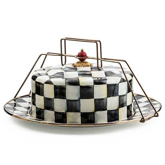 Courtly Check Cake Carrier