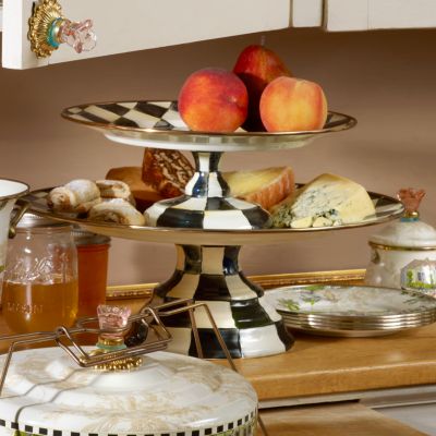 MacKenzie-Childs Large Plate Stand