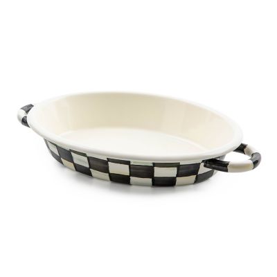 Courtly Check Medium Oval Gratin Dish