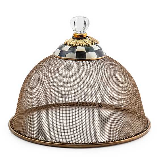 Courtly Check Small Mesh Dome