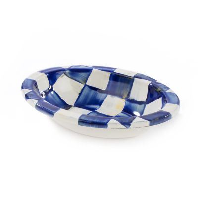 Royal Check Enamel Soap Dish image two