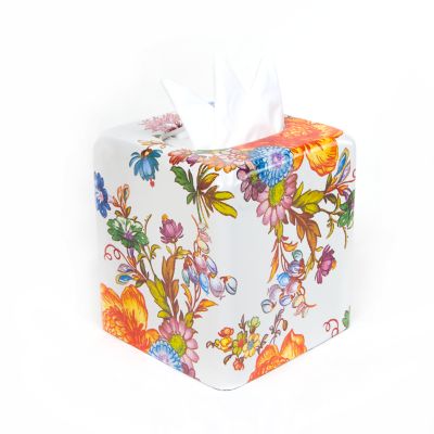 MacKenzie-Childs  Courtly Check Boutique Tissue Box Cover