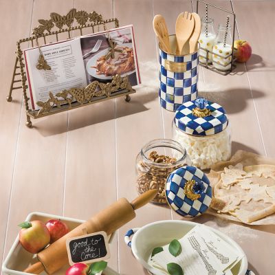 Royal Check Utensil Holder image three