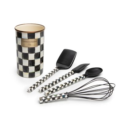 MacKenzie-Childs  Courtly Check Utensil Set