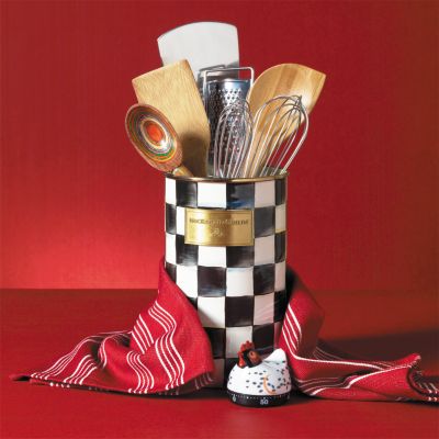 MacKenzie-Childs  Courtly Check Utensil Set