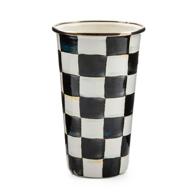 Spring Checkered Tumblers — Jillia Ceramics