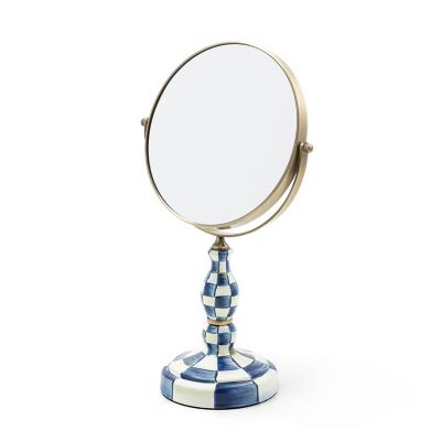 Royal Check Vanity Mirror mackenzie-childs Panama 0