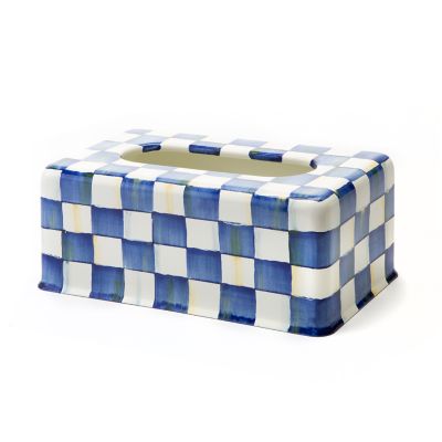 Royal Check Standard Tissue Box Cover