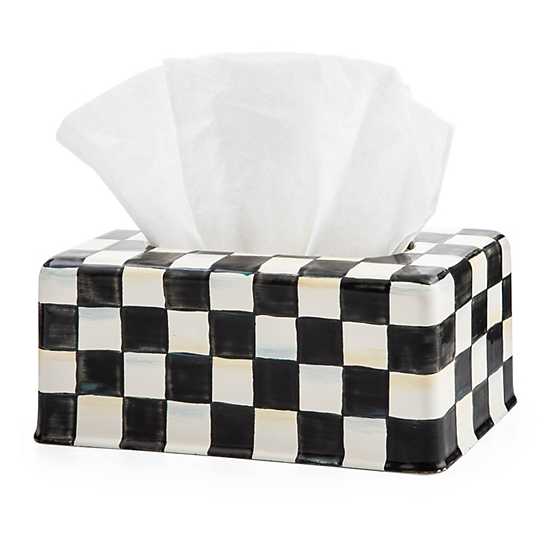 Courtly Check Standard Tissue Box Cover image one