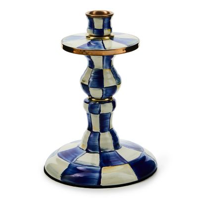 Royal Check Small Candlestick mackenzie-childs Panama 0