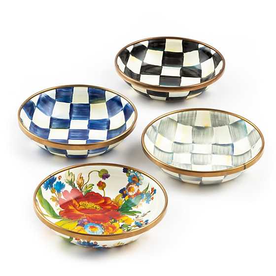 Courtly Check Enamel Small Dish image six