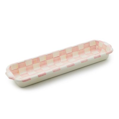 Rosy Check Baguette Dish mackenzie-childs Panama 0