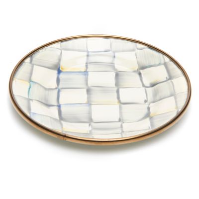 Sterling Check Appetizer Plates, Set of 4 Image 5