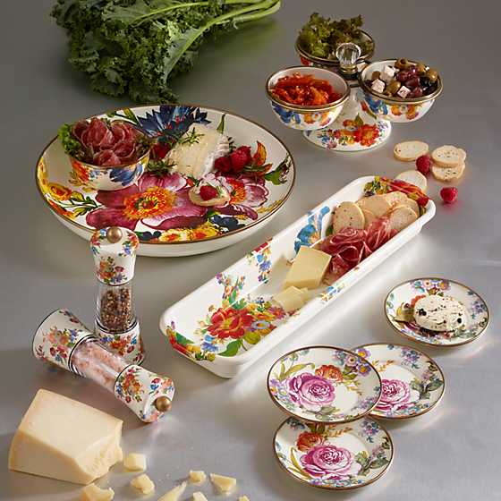 Flower Market Canape Plates - Set of 4 image five