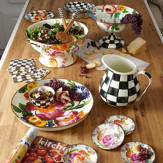Flower Market Canape Plates - Set of 4 image six