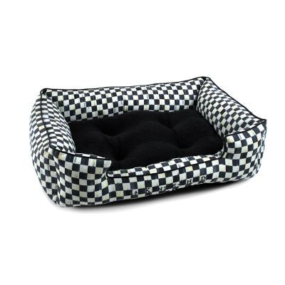 Courtly Check Lulu Medium Pet Bed mackenzie-childs Panama 0