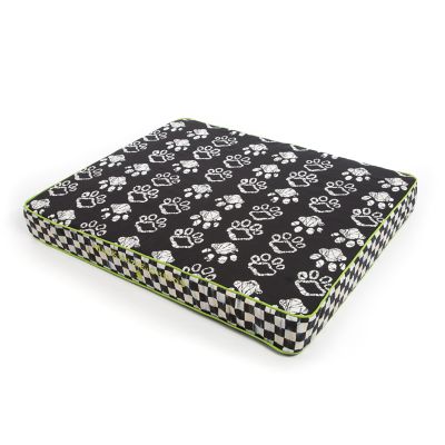 MacKenzie-Childs | Bow Wow Pet Bed - Black - Medium