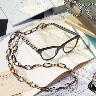 MacKenzie Childs Courtly Check Eyeglasses Chain