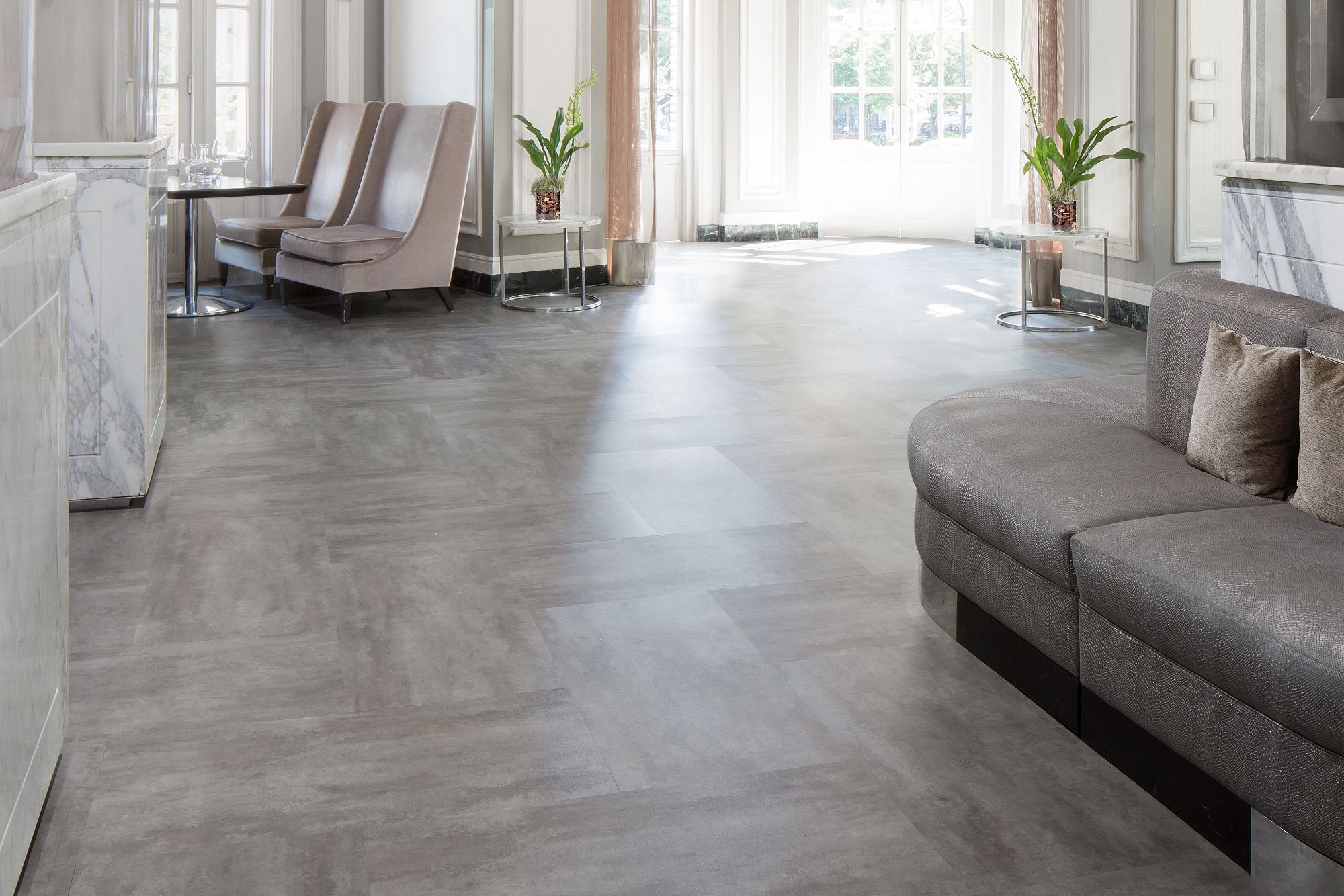 Luxury Vinyl Flooring - Metal - Golden Yellow | Mohawk Group