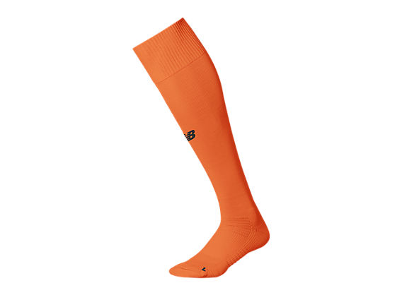 Match Sock, Alpha Orange with Black