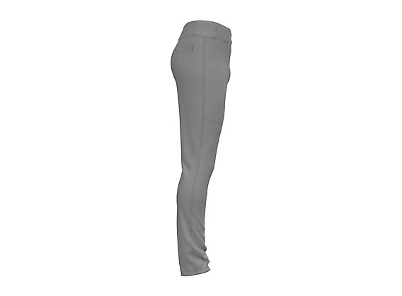 Youth Adversary 2.0 Tapered Solid Pant, Light Grey