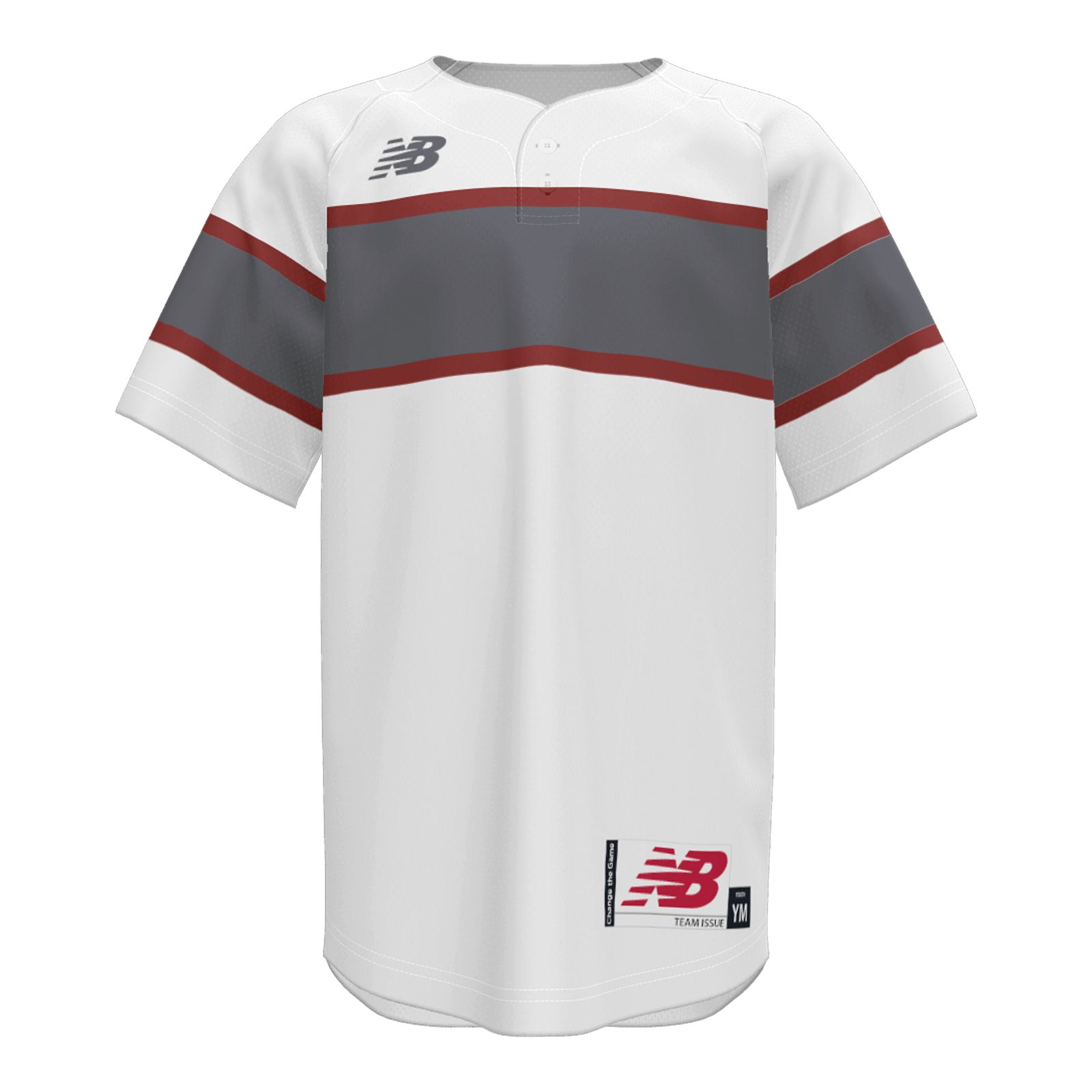 Full Button Sublimated Baseball Jersey | Capra Sports