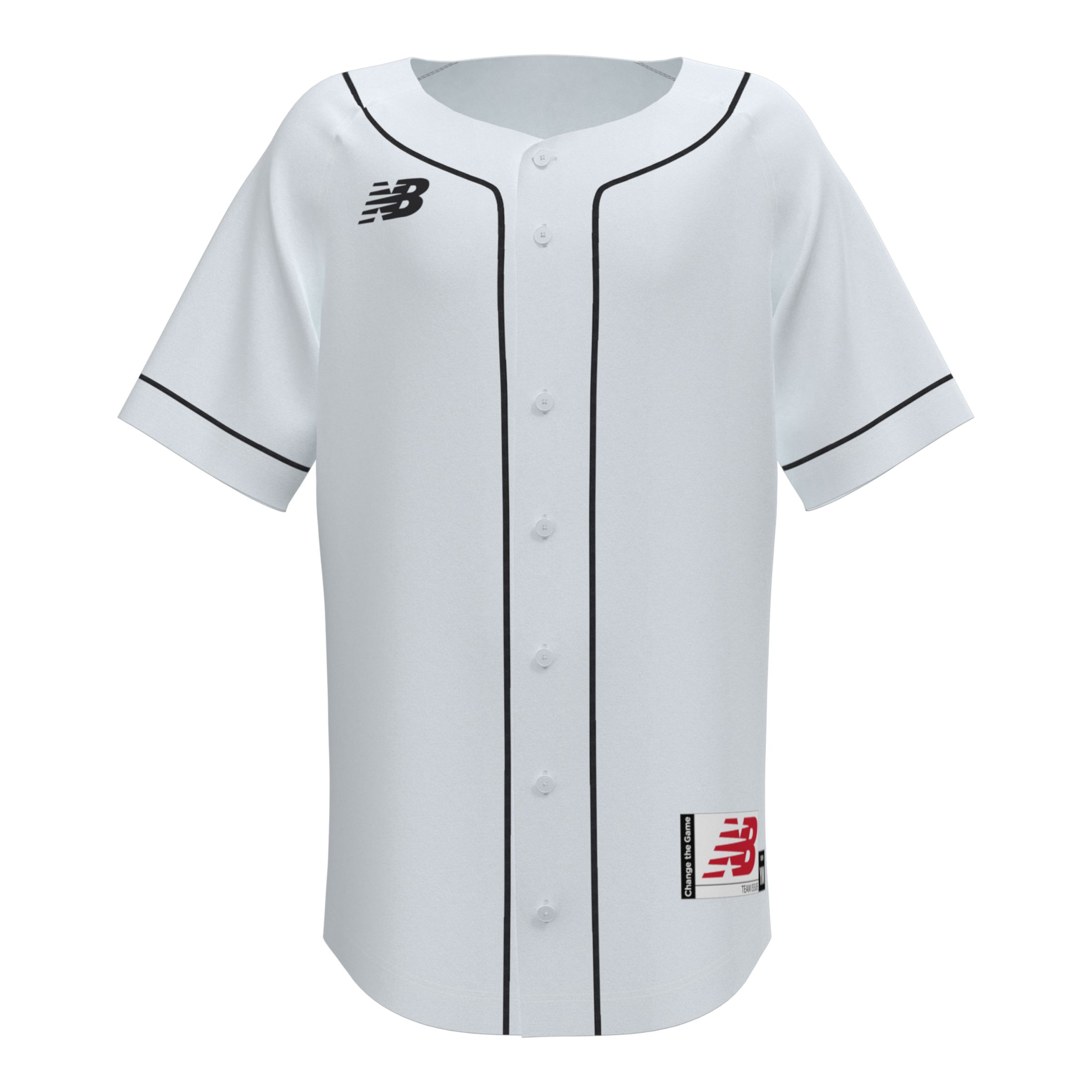 PRO SELECT Sublimated Full Button Jersey BLANK TEMPLATE