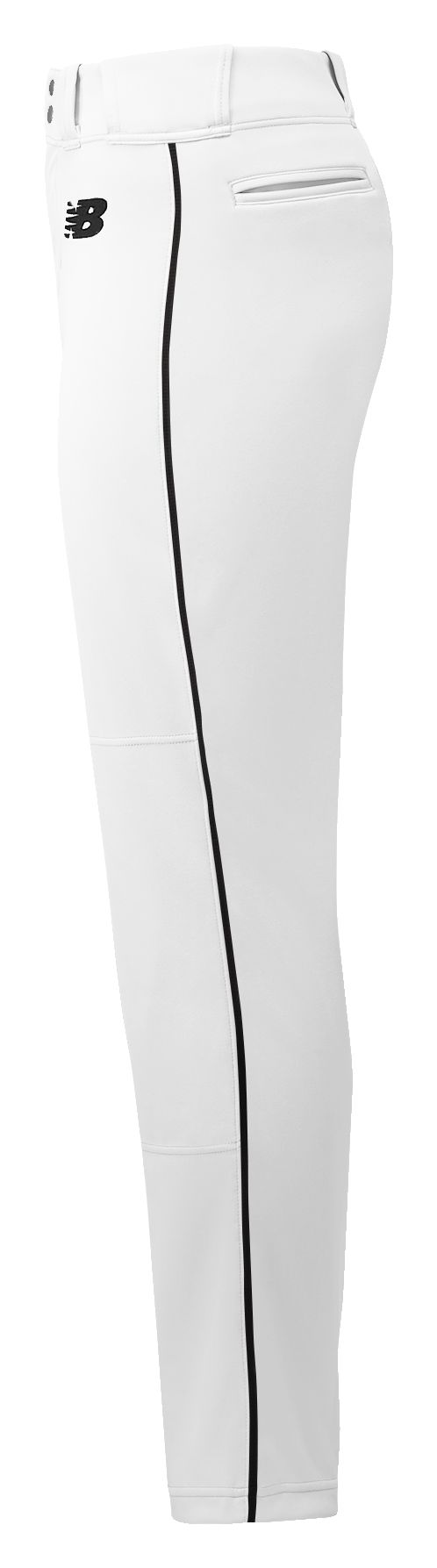 New Balance Men's Adversary 2 Baseball Solid Tapered Pants, White / L