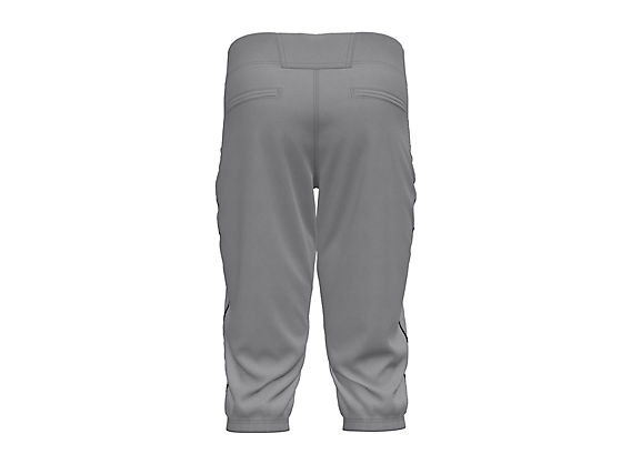 Adversary 2.0 Piped Knicker, Light Grey with Black