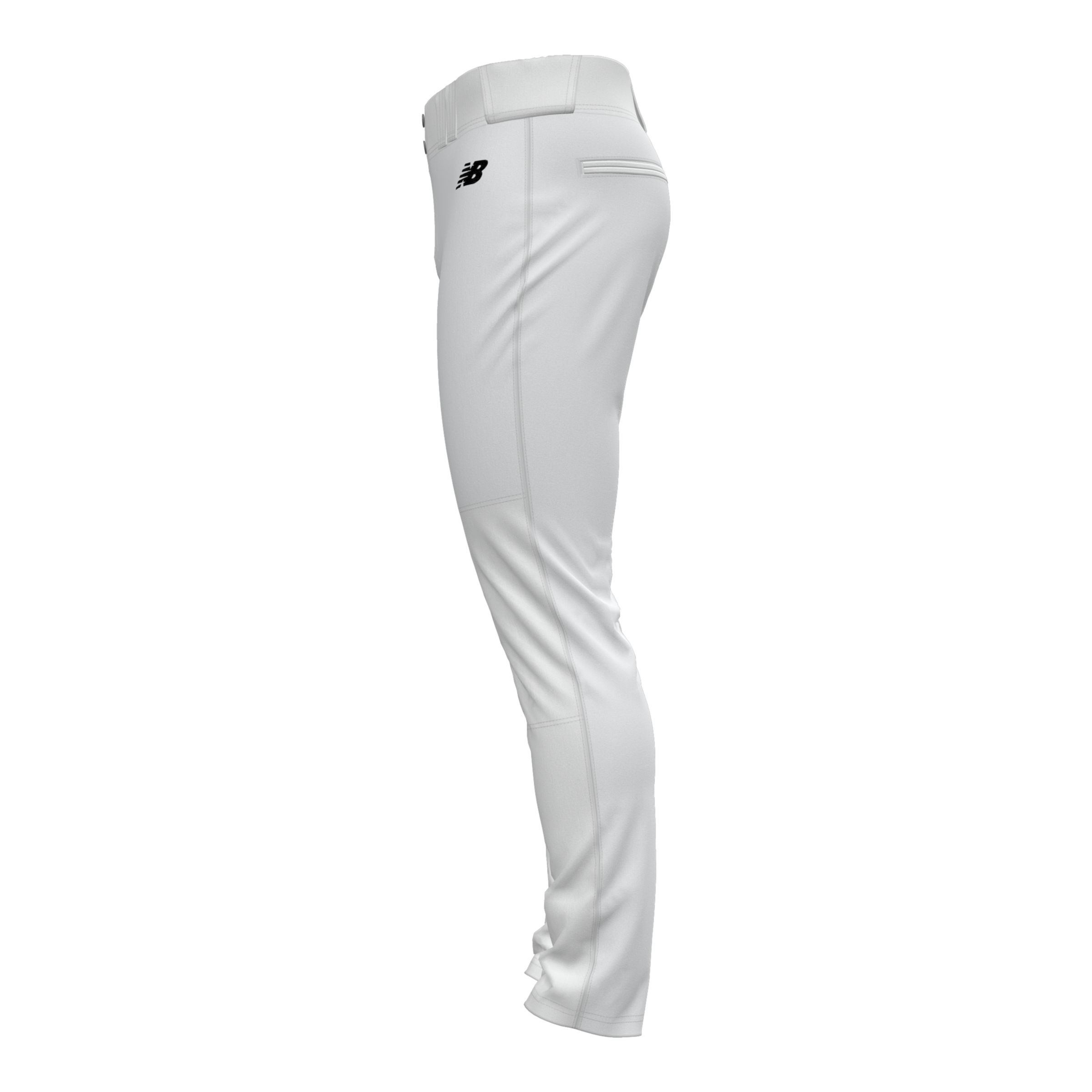 Solid Grey Majestic Athletic Pro Style Baseball Pant