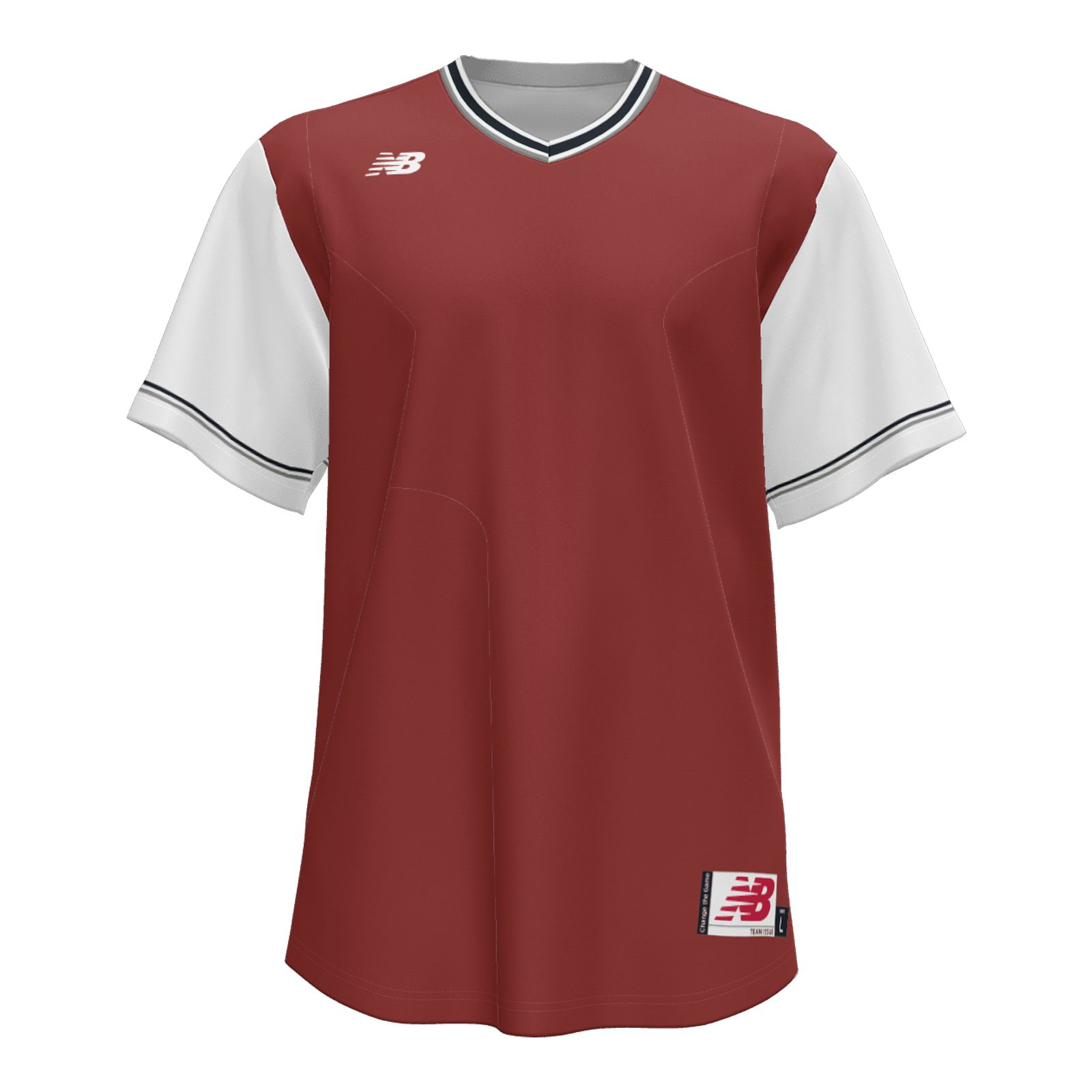 Men's baseball V neck jersey