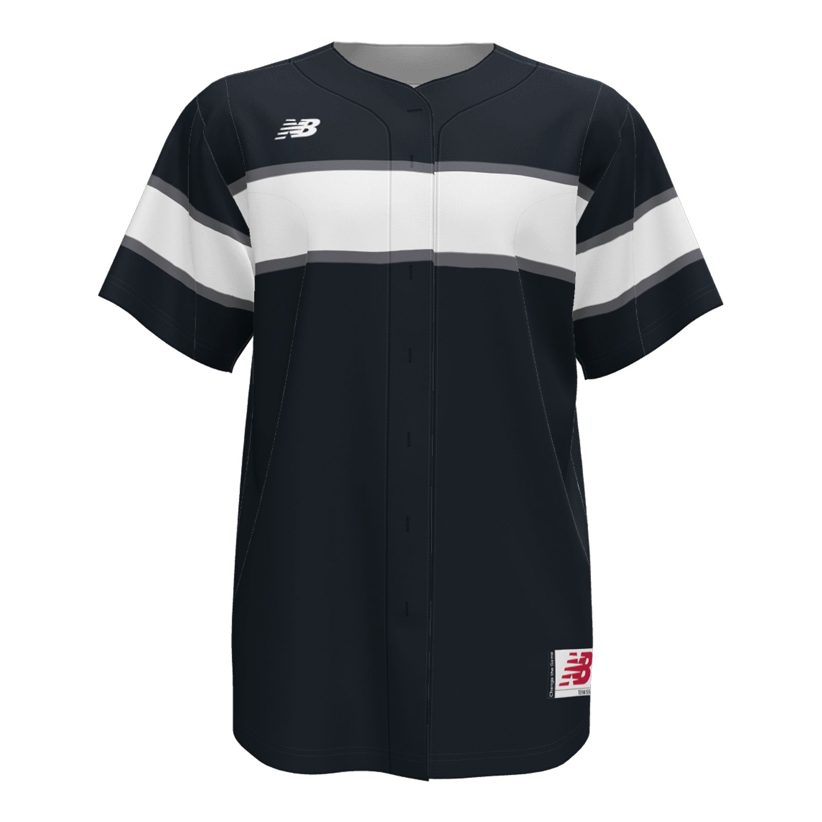 New Balance Custom Sublimated Prowess Full Button Jersey – League