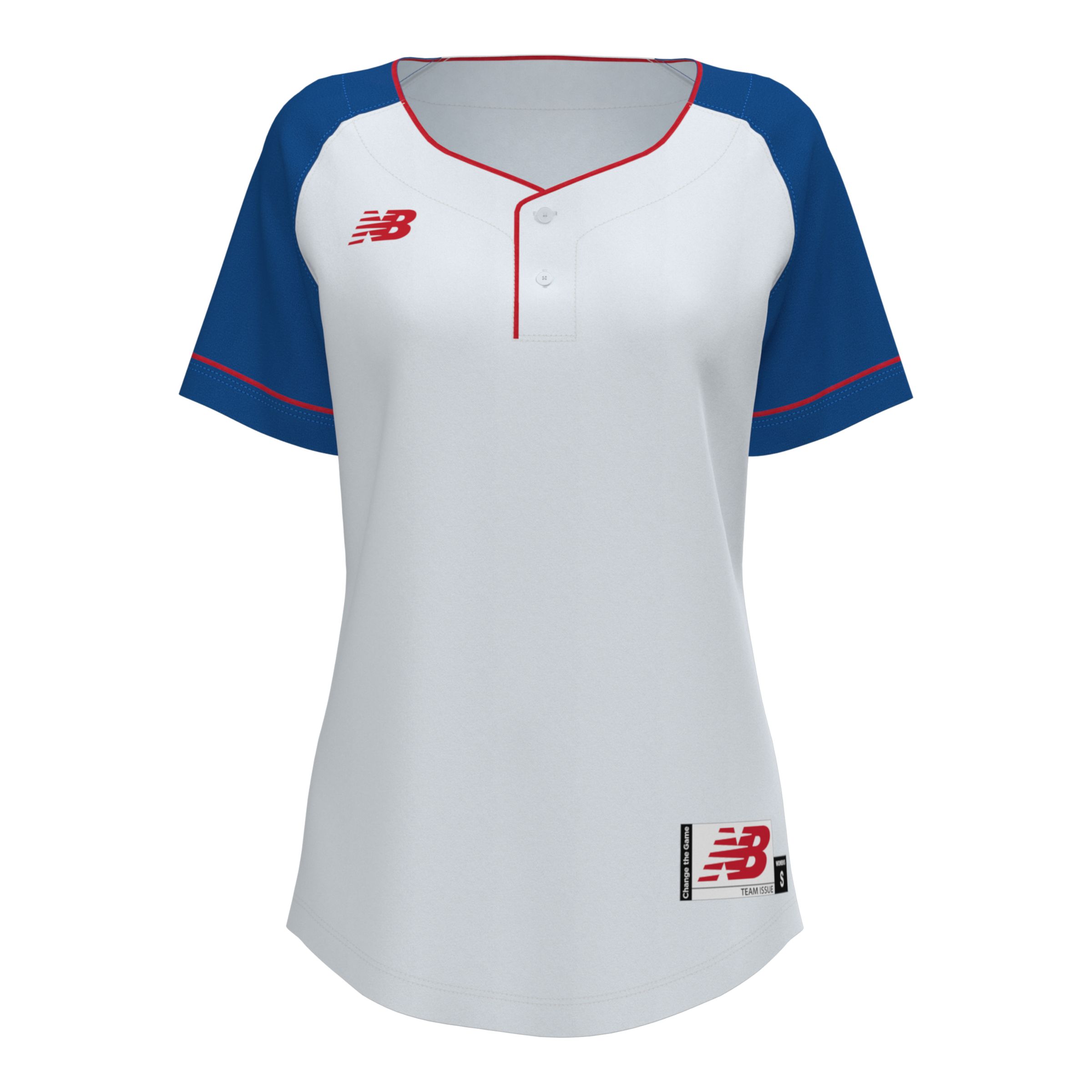 Ladies America V-Neck Custom Softball Jersey