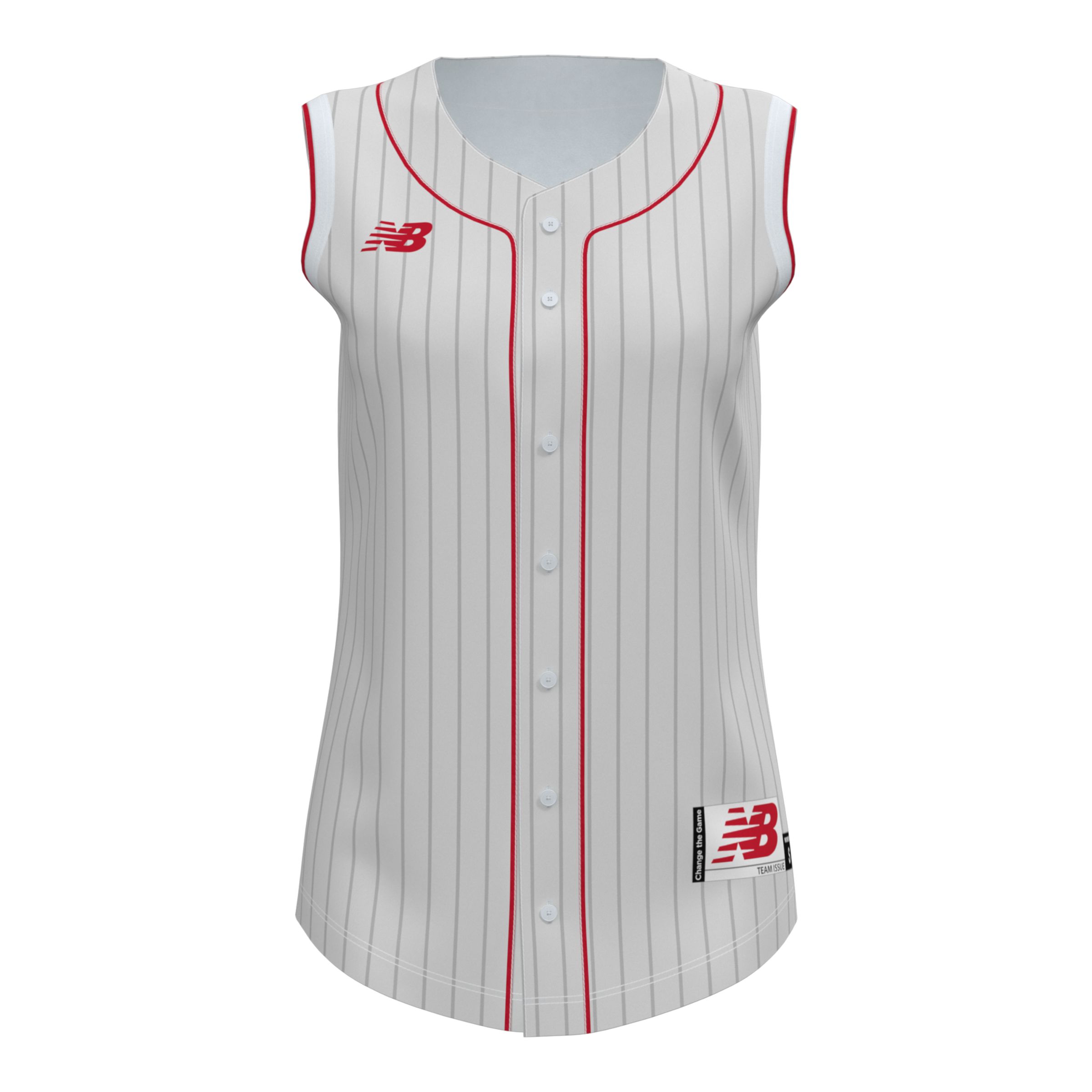 Sleeveless Prowess Sublimated 2.0 Jersey - Full Button