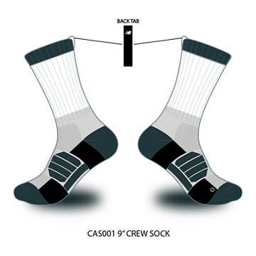 9" Crew Sock