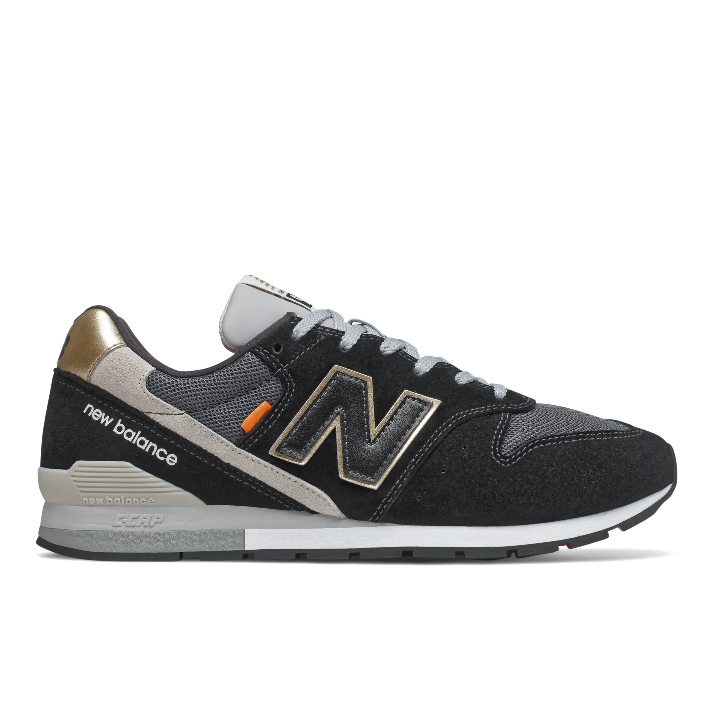 new balance black and gold 996