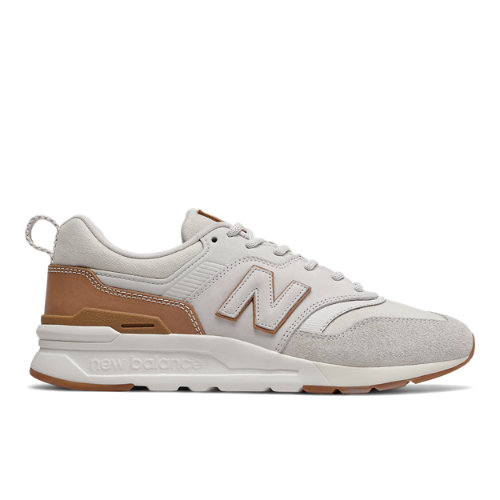 New Balance 997H Lux 10 Year Leather Shoes - Silver Birch/Angora ... New Balance 997H Lux 10 Year Leather Shoes - Silver Birch/Angora ...