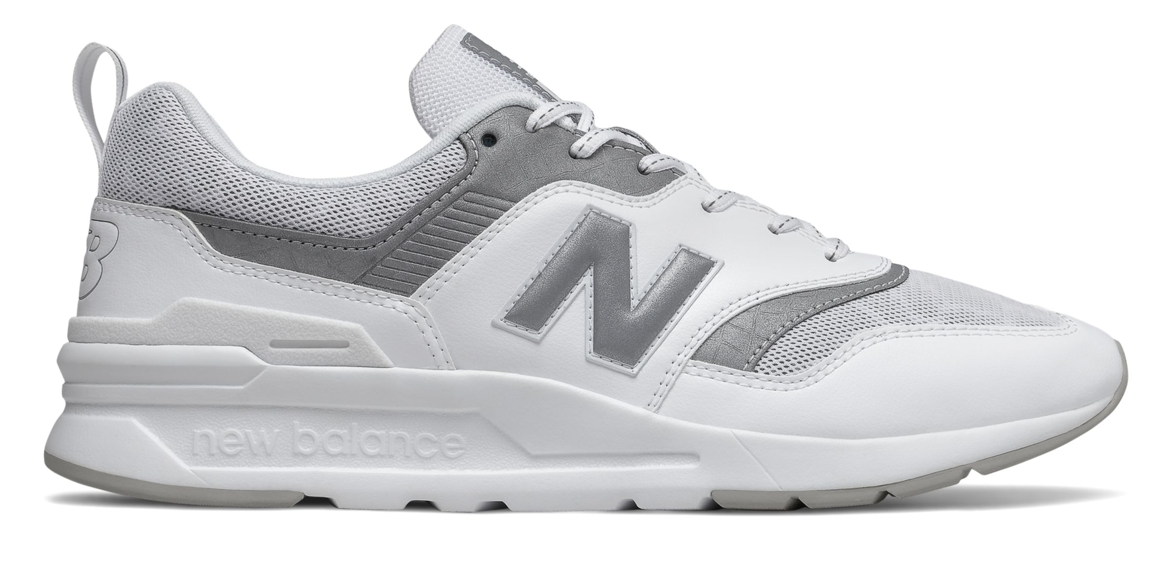 New Balance Men's 997H Shoes White with Grey | eBay