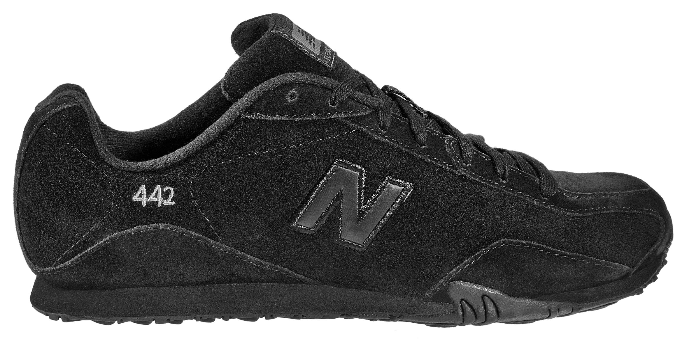 new balance 442 black suede