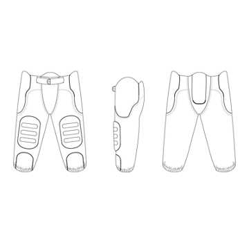 Youth Ferox Integrated Pad Pant
