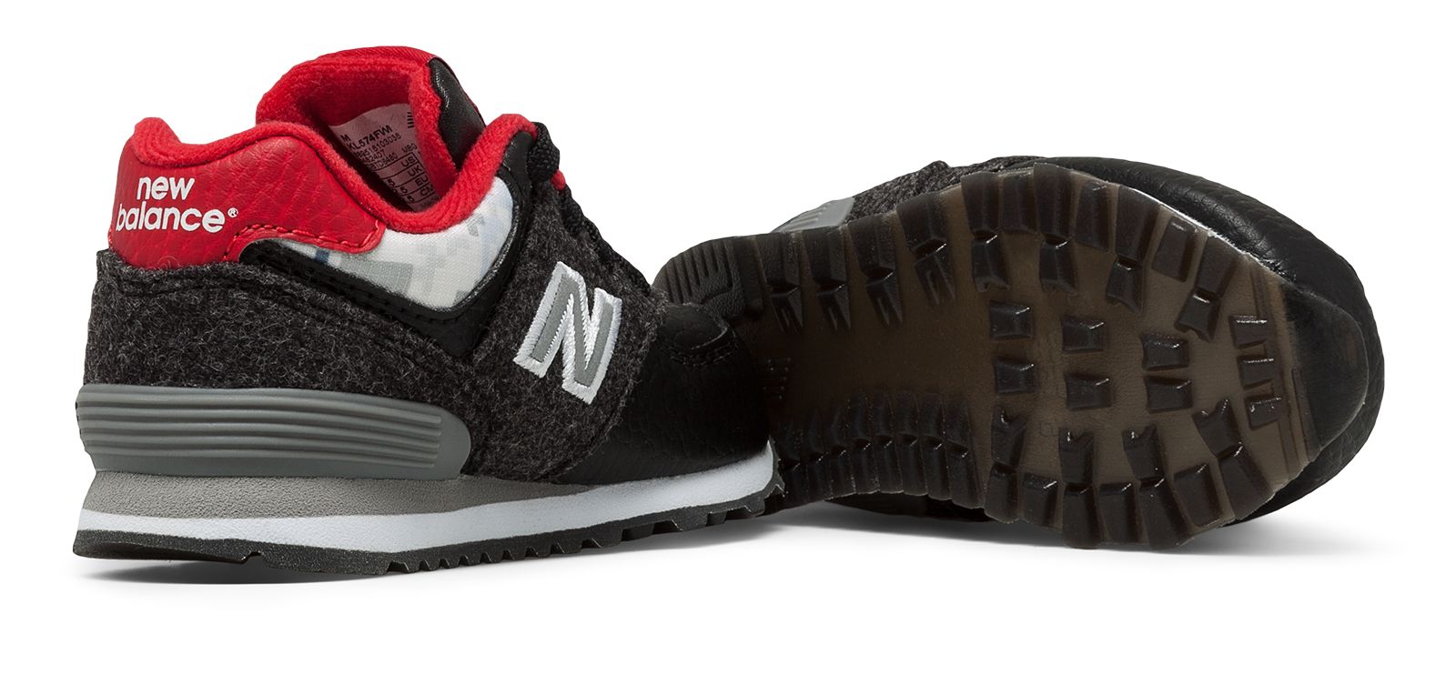 new balance kl574 black