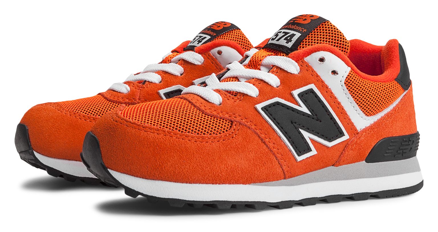 new balance 574 kids Orange