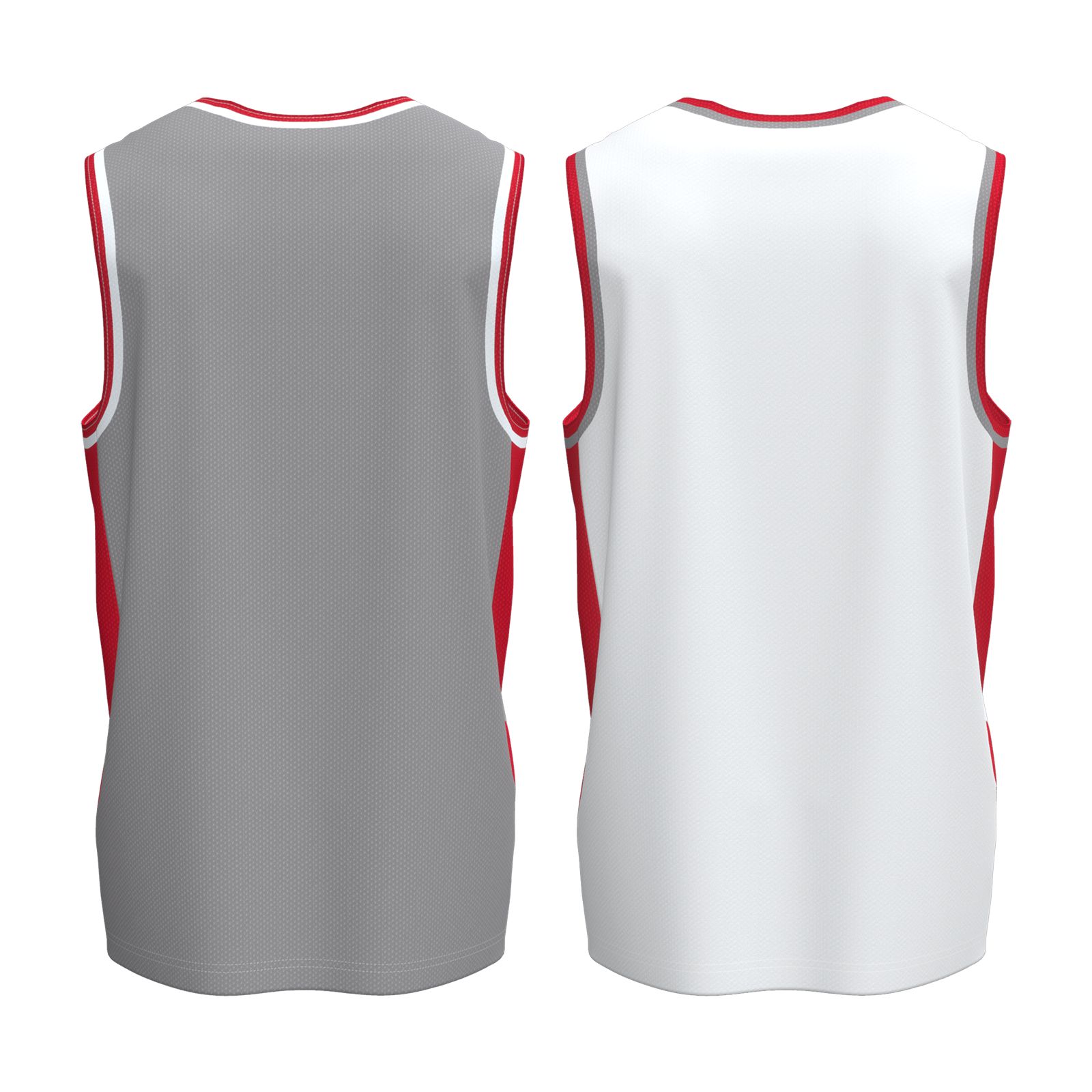 Source Top quality Red Plain reversible mesh basketball jerseys
