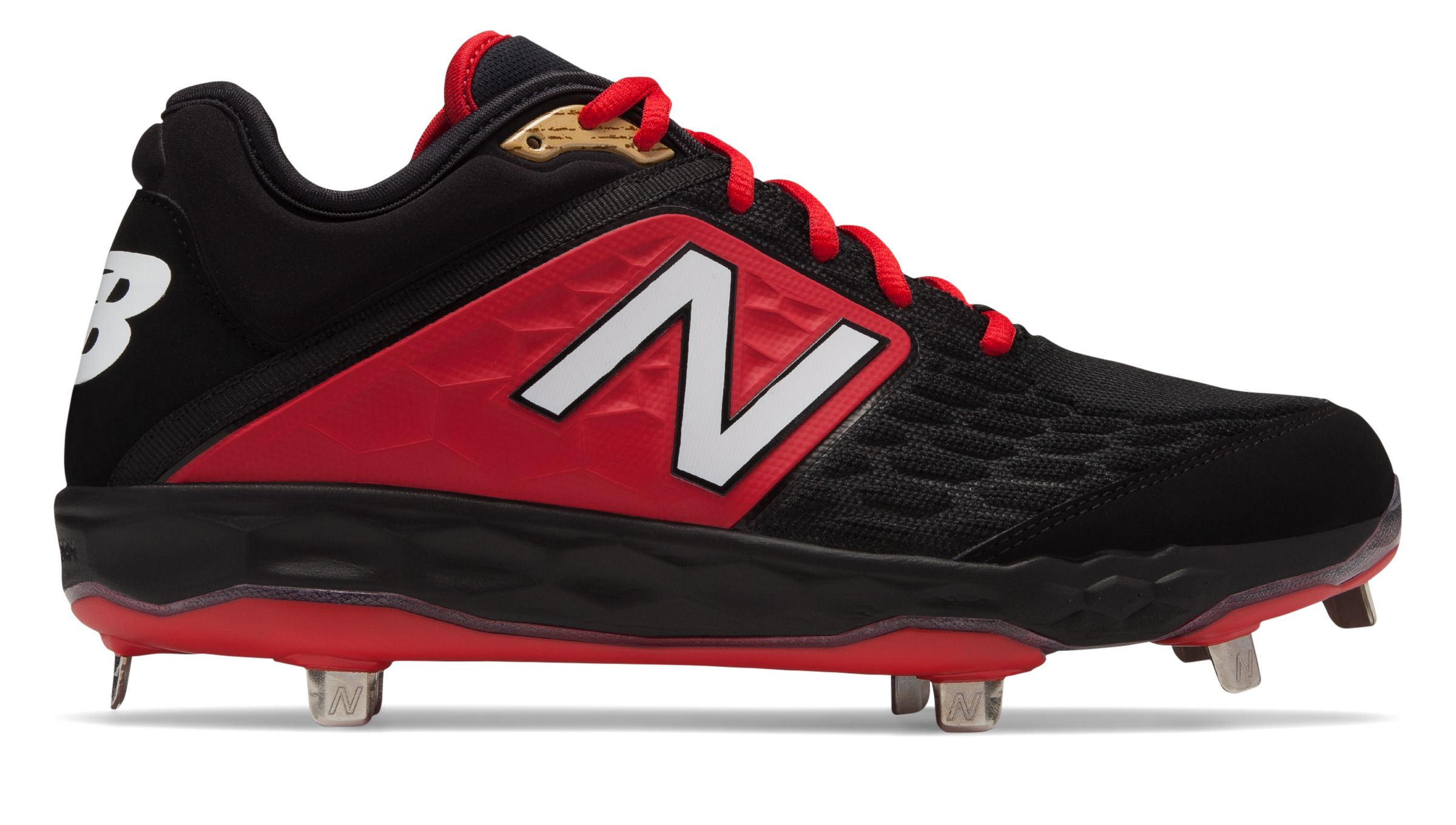 red new balance baseball cleats