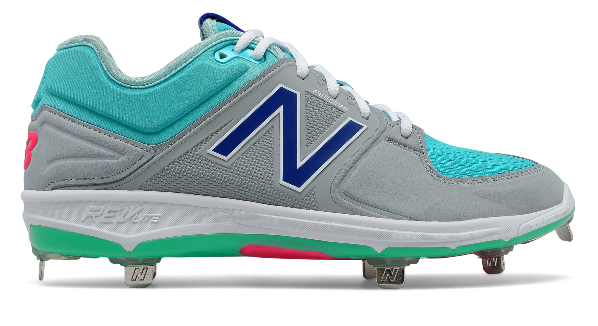 gray new balance baseball cleats