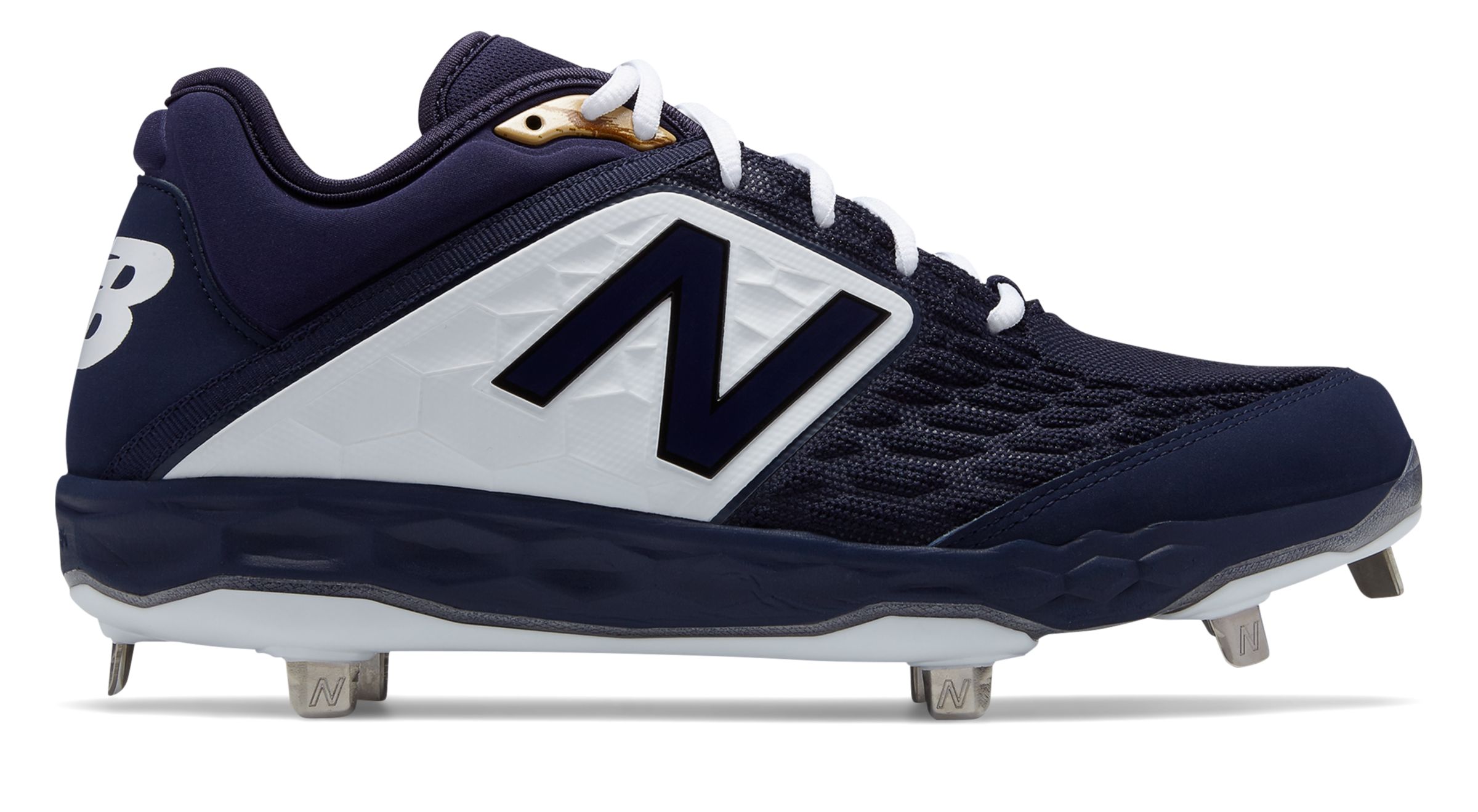 navy blue new balance baseball cleats