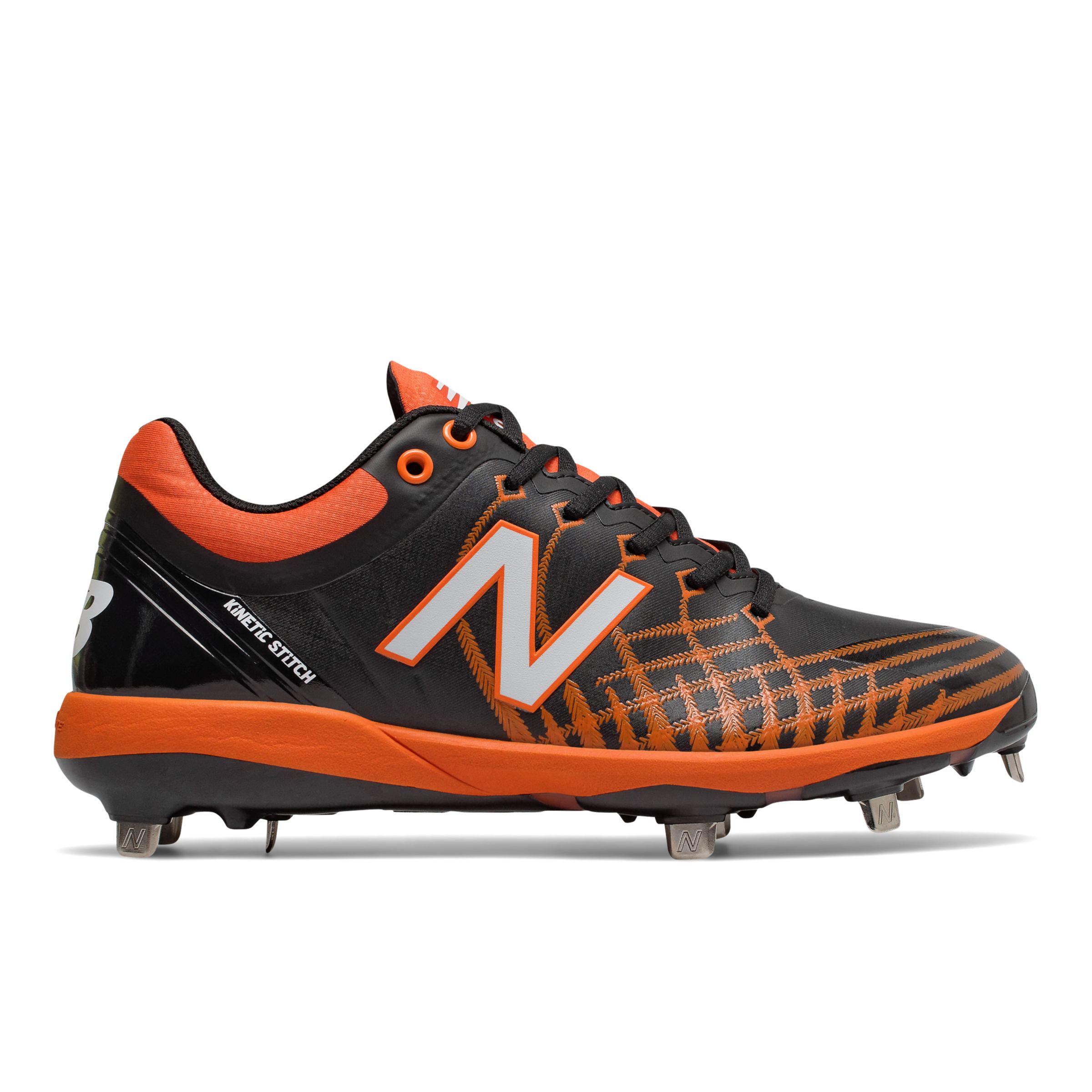 Orange new balance clearance baseball cleats