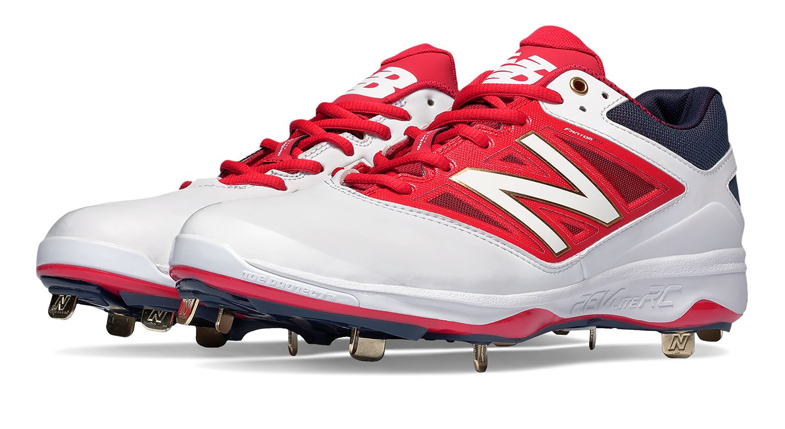 New Balance Baseball Cleats Red White And Blue Off 73 Cheap Price